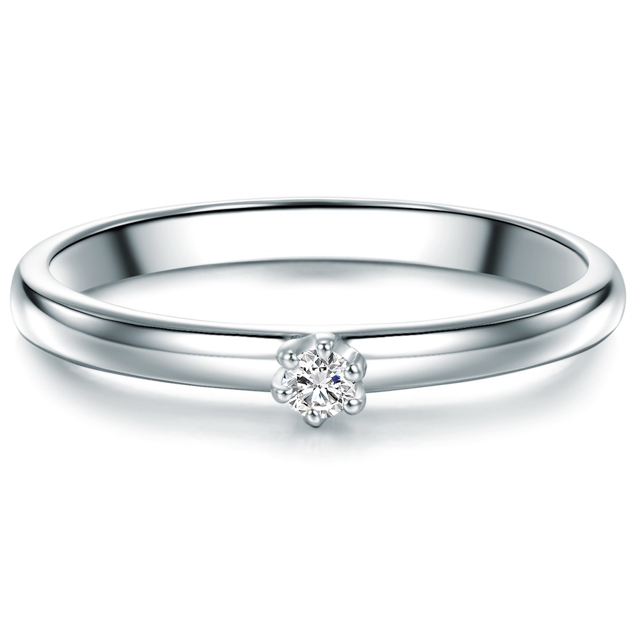 Trilani  Trilani Diamant-Ring aus Sterling Silber in Silber mit Diamant Ring 1.0 pieces von Trilani