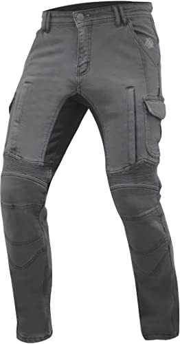 Trilobite Herren Säure-Scrambler Jeans, Grau, 32W von Trilobite