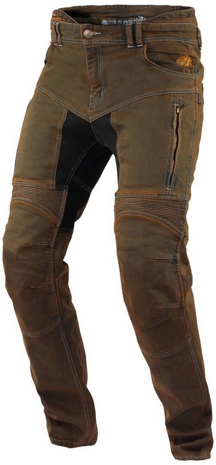 Trilobite Motorradhose Parado Doublelayer Slim Motorrad Jeans Knieprotektoren enthalten von Trilobite