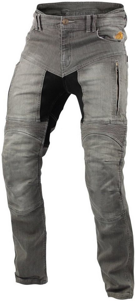 Trilobite Motorradhose Parado Doublelayer Slim Motorrad Jeans Knieprotektoren enthalten von Trilobite