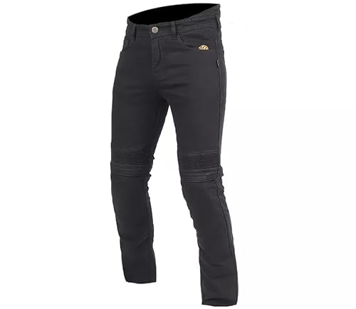 Trilobite Motorradjeans Micas Urban Herren schwarz Slim-Fit Hose CE AA mit SAS-TEC Protektoren, 34/32 von Trilobite