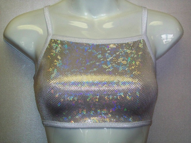 Hologramm Shattered Glass Sport Bh Top Tanzen, Jubeln, Fitnessstudio Hologramm Shattered Glass Sport Bh Top Tanzen, Jubeln, Fitnessstudio von TrinaWear