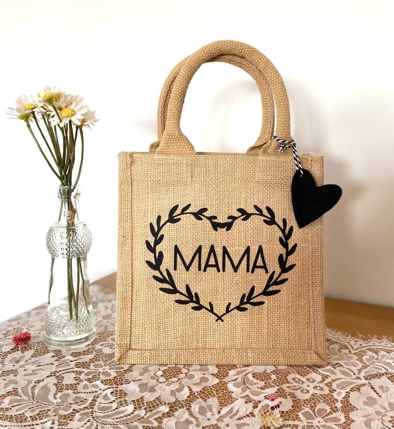 Jutetasche/Tasche Mit Namen Personalisiert Geschenk Muttertag Geschenkidee von TrinchensWERKELEI