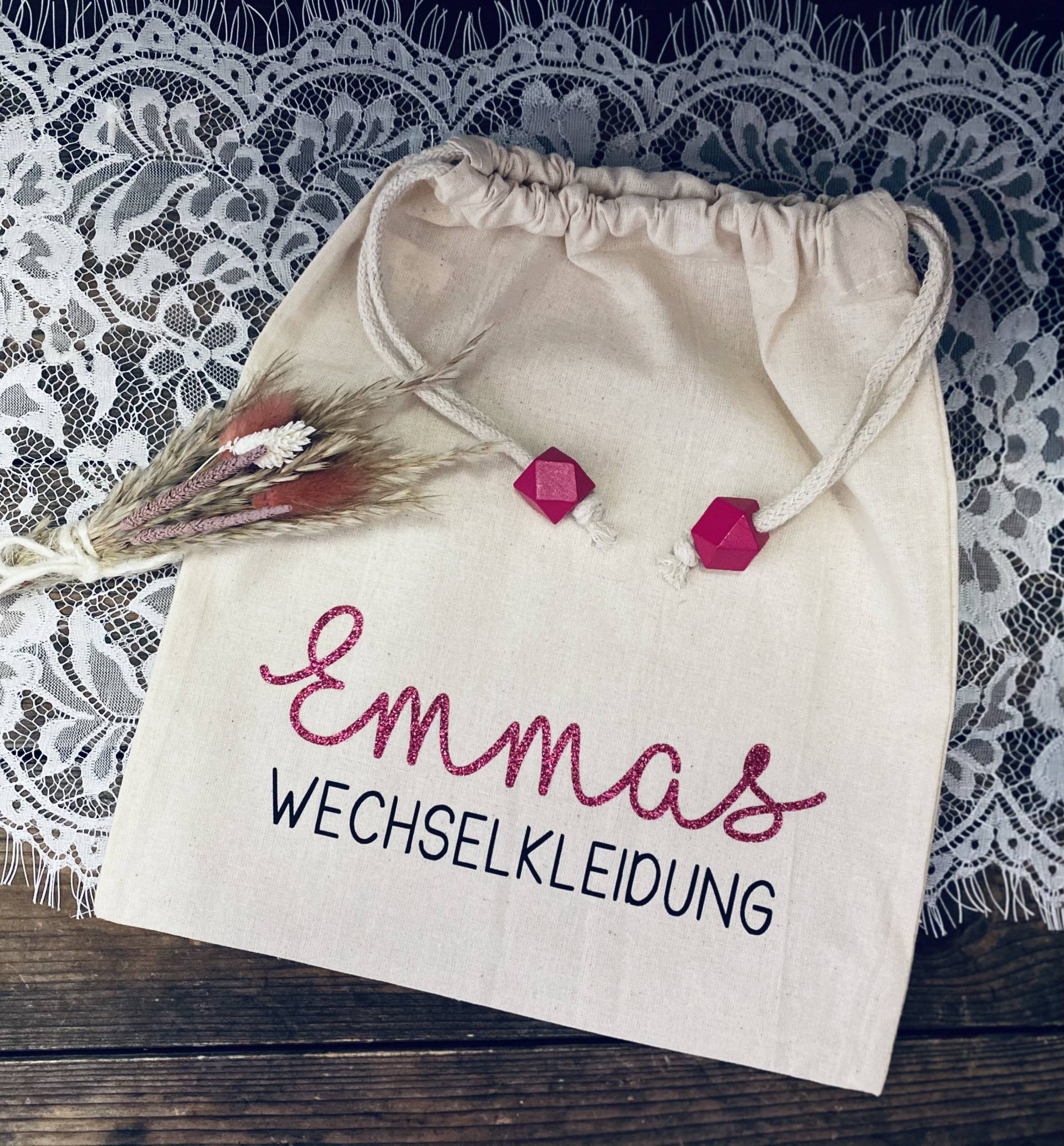 Wechselkleidung/Beutel Mit Namen Personalisiert Für Den Kindergarten von TrinchensWERKELEI