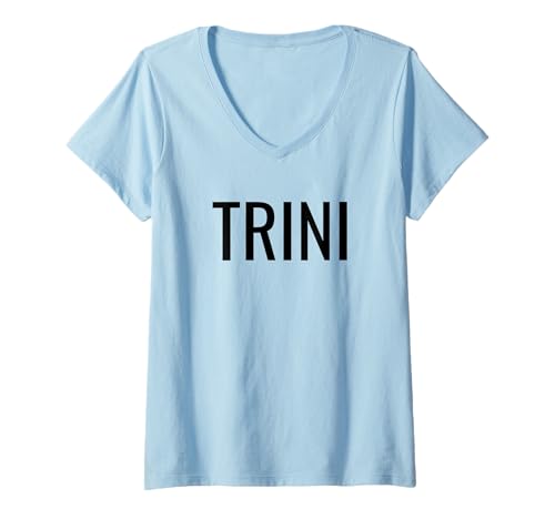 Damen Trini Trinidad T-Shirt mit V-Ausschnitt Damen Trini Trinidad T-Shirt mit V-Ausschnitt von Trini