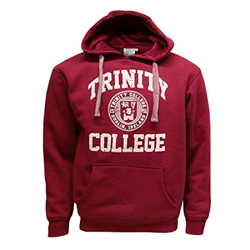 Trinity Collection Herren TRIN5000 Kapuzenpullover, Burgunderrot/Weiß, XL von Carrolls Irish Gifts