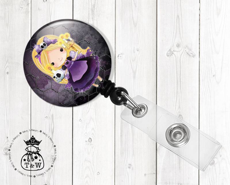 A Lil "Bit Of Wicked Einziehbarer Ausweishalter A Lil "Bit Of Wicked Einziehbarer Ausweishalter von TrinketsAndWhimsies