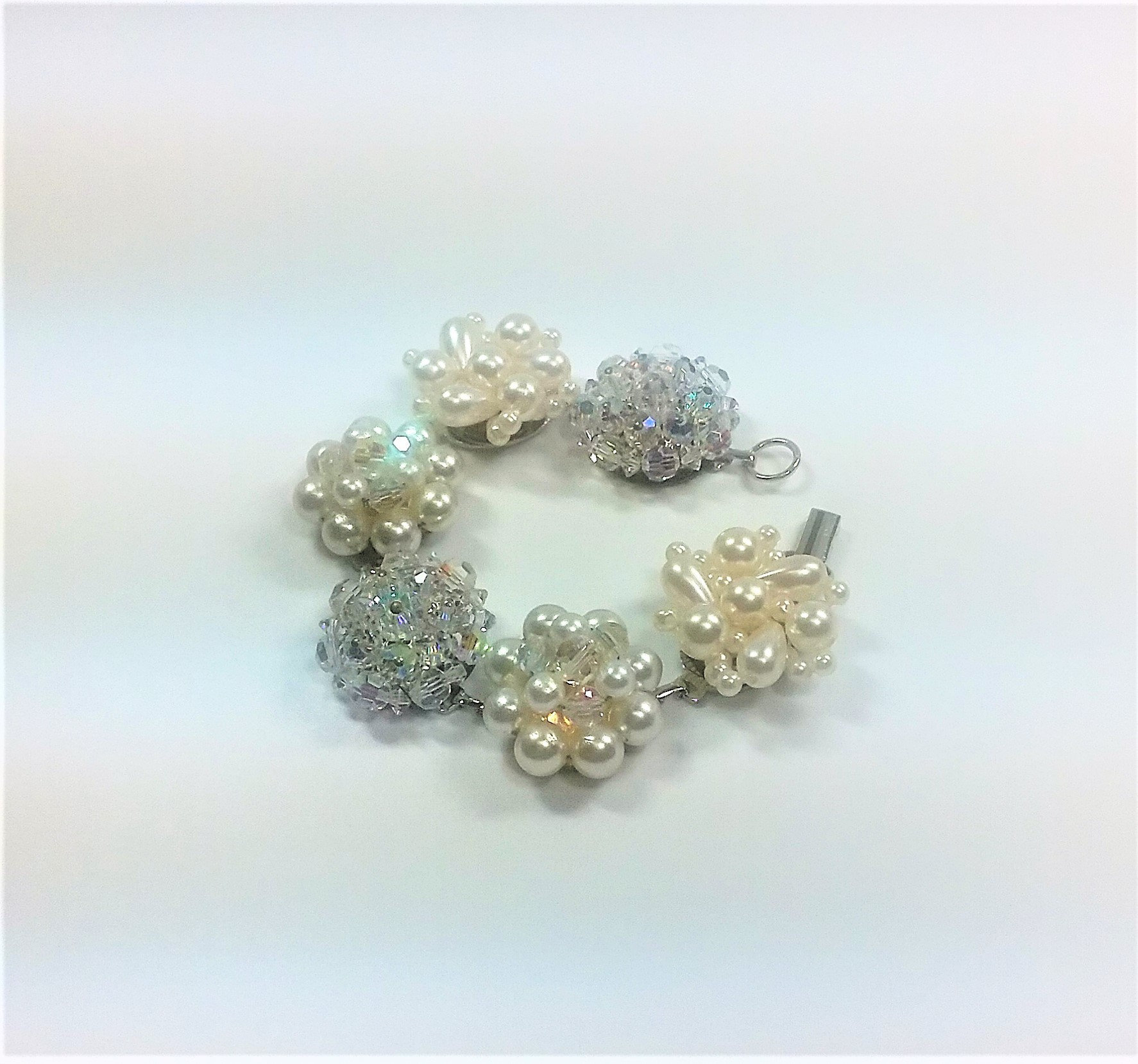 Hochzeitsarmband/Vintage Armband/Ohrring Armband/Perlenarmband/Kristallarmband Hochzeitsarmband/Vintage Armband/Ohrring Armband/Perlenarmband/Kristallarmband von TrinketsThroughTime