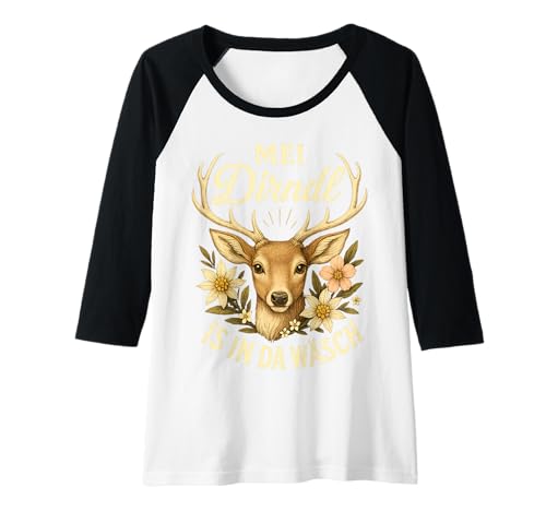 Damen Party Lederhosn Dirndl Ersatz Trinkspruch Lustig Oktoberfest Raglan Damen Party Lederhosn Dirndl Ersatz Trinkspruch Lustig Oktoberfest Raglan von Trinksprüche Party Shirt Lustig Oktoberfest Tracht