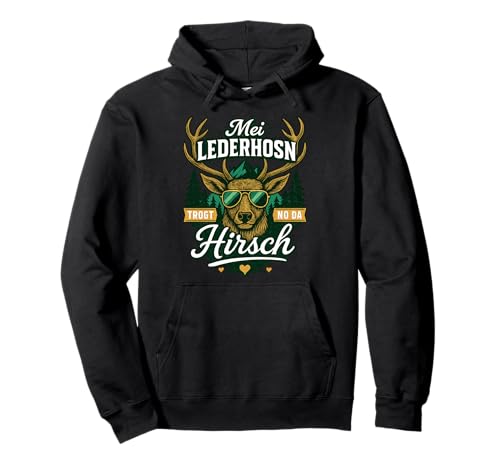Party Lederhosn Dirndl Ersatz Trinkspruch Lustig Oktoberfest Pullover Hoodie von Trinksprüche Party Shirt Lustig Oktoberfest Tracht