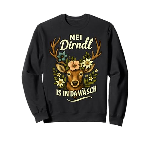 Party Lederhosn Dirndl Ersatz Trinkspruch Lustig Oktoberfest Sweatshirt Party Lederhosn Dirndl Ersatz Trinkspruch Lustig Oktoberfest Sweatshirt von Trinksprüche Party Shirt Lustig Oktoberfest Tracht