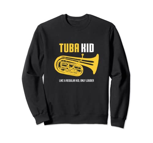 Tuba Kinder-Shirt, lustiges süßes Marschband, Geschenk Sweatshirt von Triple G Mavs