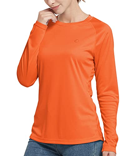 Damen UPF 50+ UV Sonnenschutz Shirt Wandern Shirts Langarm Laufshirt für Outdoor Sport Surfen Running,Yoga,Pilates,Homewear-Shirt von Triple Moon