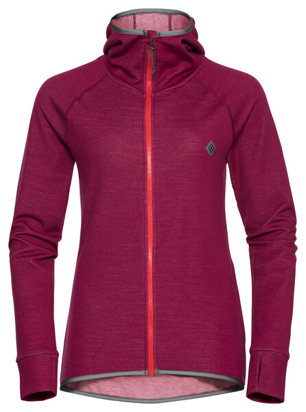 triple2 BUUZ nul - Merino Zip Hoodie - Women von Triple2