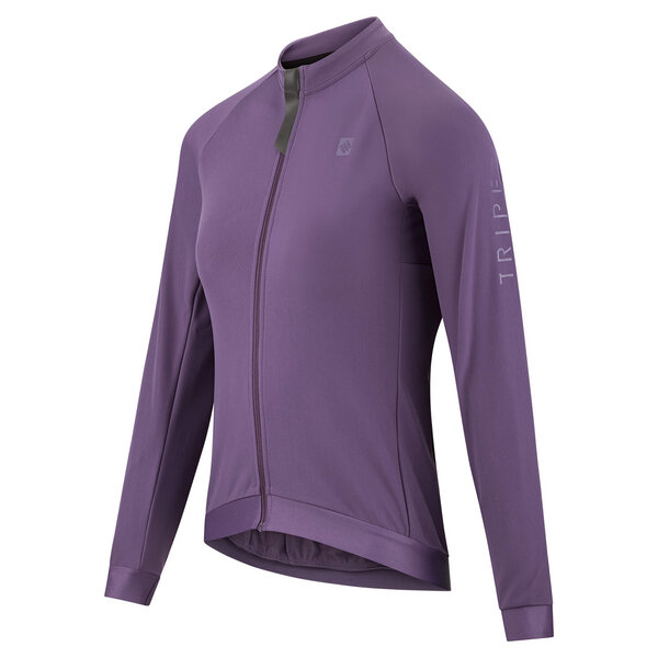 triple2 Damen - VELOZIP LS Pro - Langarm Radtrikot aus Ocean Waste Material von Triple2