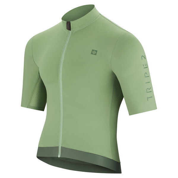 triple2 Herren - VELOZIP Pro - Fahrradtrikot aus Ocean Waste Material von Triple2