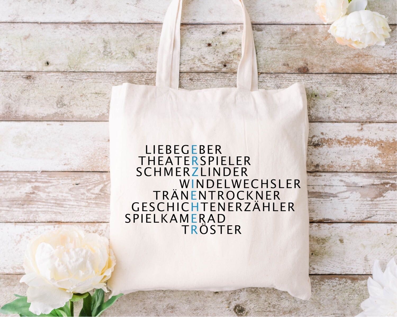 stoffbeutel Erzieher/Geschenk Zum Danke Sagen von TripleMomPlottdesign