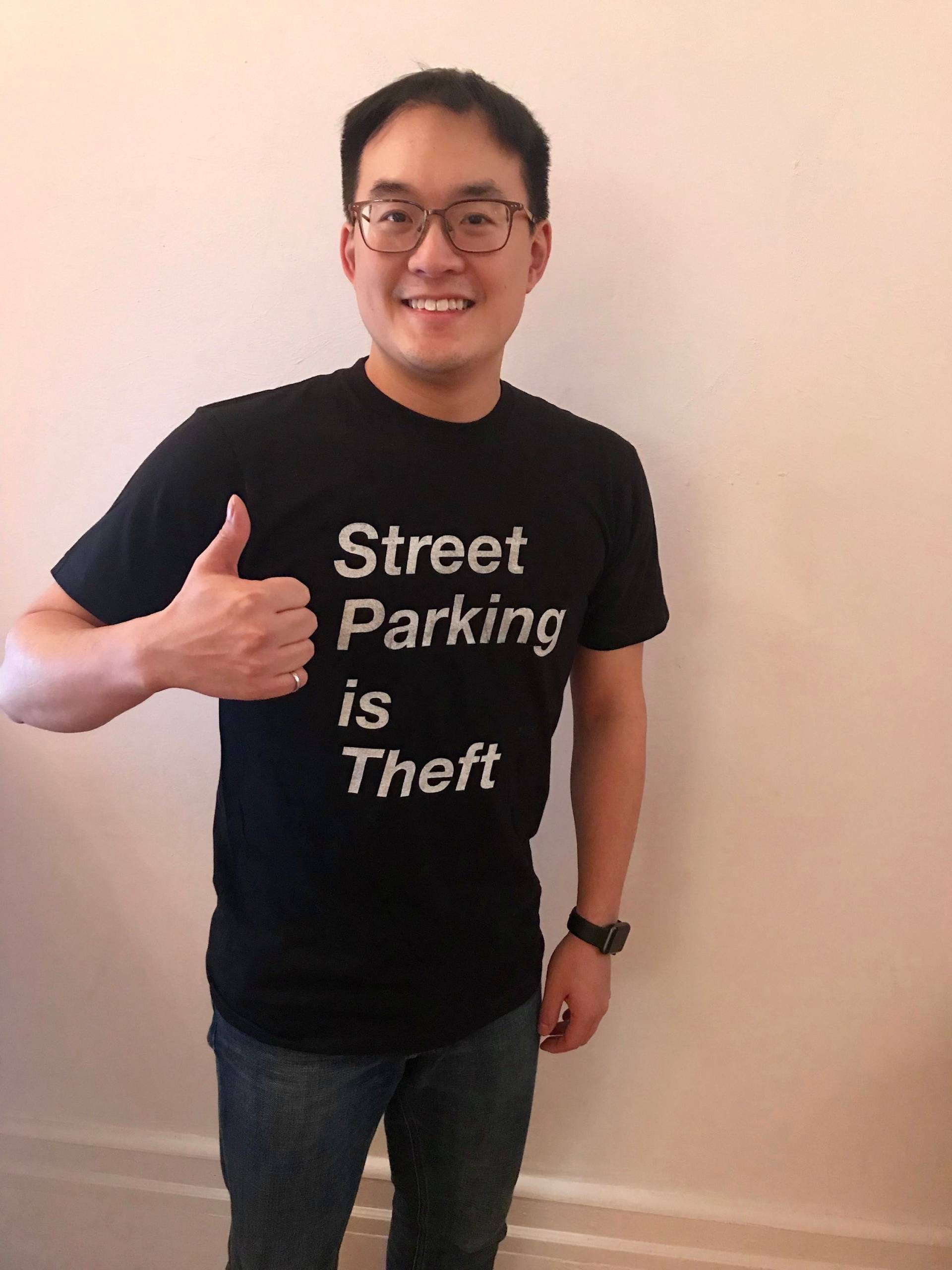 Parken Auf Der Straße Ist Diebstahl Shirt - Für Die Stadtplaner, Radfahrer Und Nahnutzer in Deinem Leben Parken Auf Der Straße Ist Diebstahl Shirt - Für Die Stadtplaner, Radfahrer Und Nahnutzer in Deinem Leben von TriplePrimeVoters