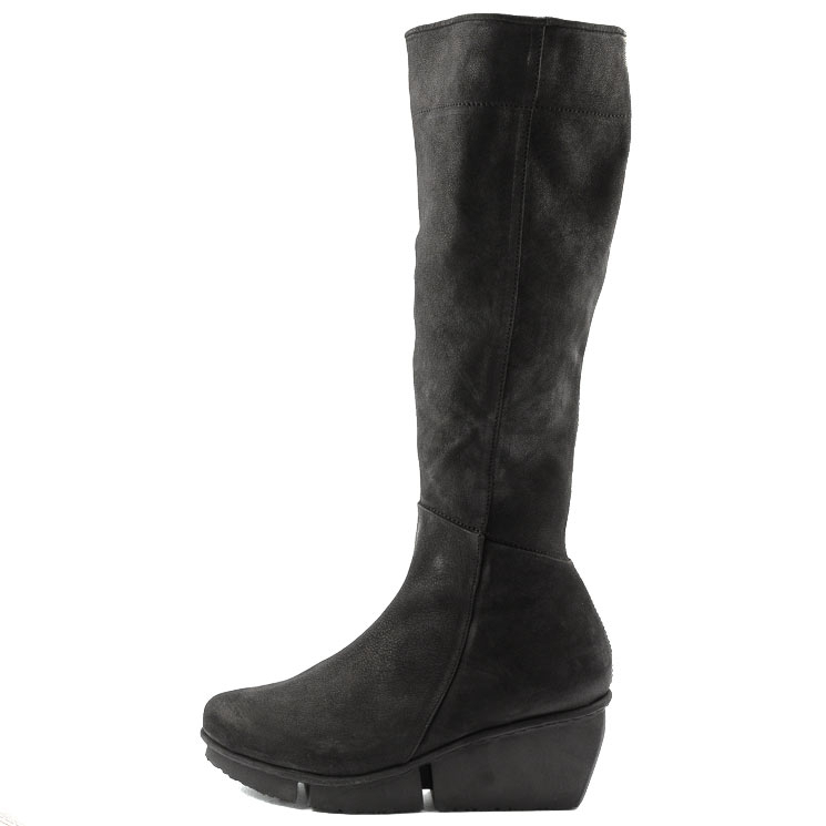 Trippen, Dart Splitt Damen-Stiefel, schwarz von Trippen