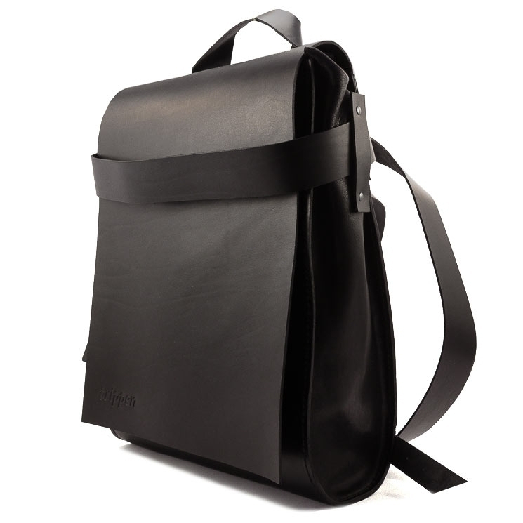 Trippen, Unisex-Rucksack Bagpack big, schwarz von Trippen