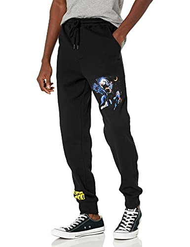Trippie Redd Herren Neon Shark Album Sweatpants Trainingshose, schwarz, X-Groß von Trippie Redd