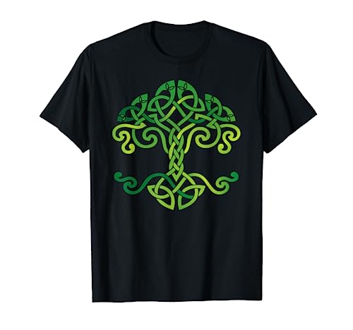 Keltischer Baum St Patricks Day, Irish, traditionellen T-Shirt von Tripping Yarns