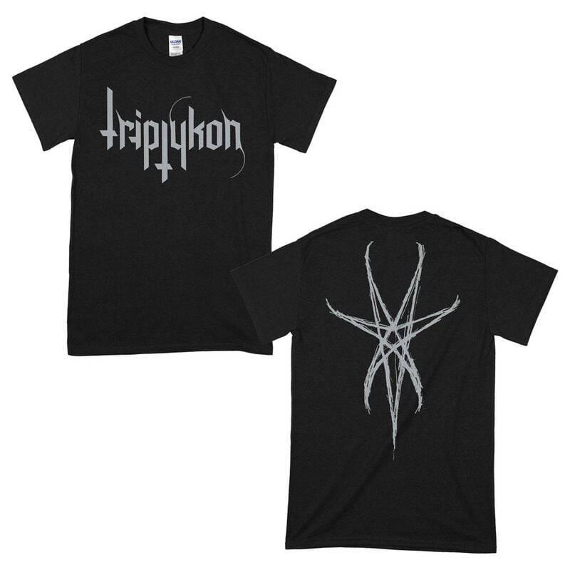 Triptykon Logo T-Shirt schwarz in S von Triptykon