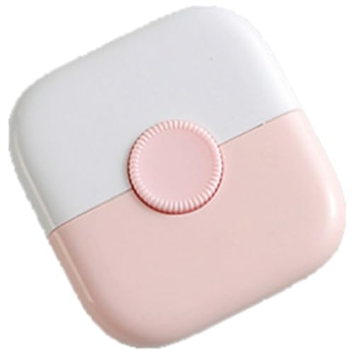 Trisoye 2-In-1-Haarschneider, Friseurkamm, Haarschneider, Entferner, für Zuhause, Mini-Make-Up-Werkzeuge, Rosa von Trisoye