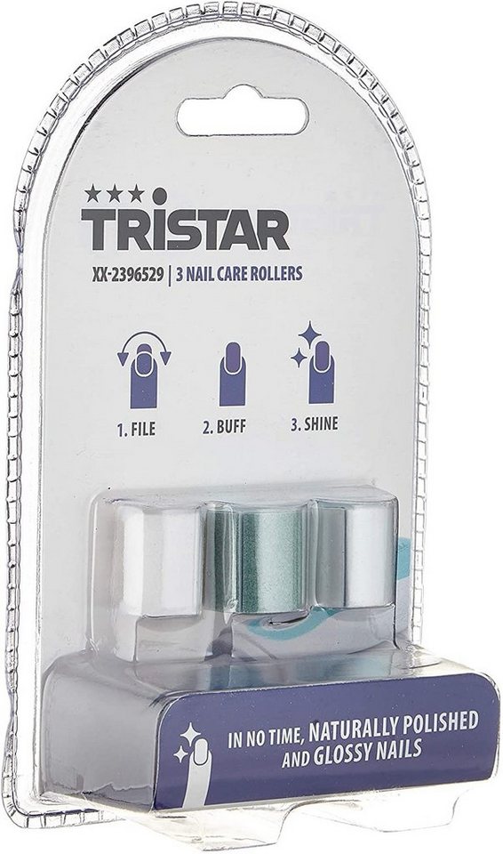 Tristar Maniküre-Pediküre-Set Tristar XX-2396529 Nagelpflege-Rollen, 6 g, 3 Aufsätze, 3-tlg. Tristar Maniküre-Pediküre-Set Tristar XX-2396529 Nagelpflege-Rollen, 6 g, 3 Aufsätze, 3-tlg. von Tristar