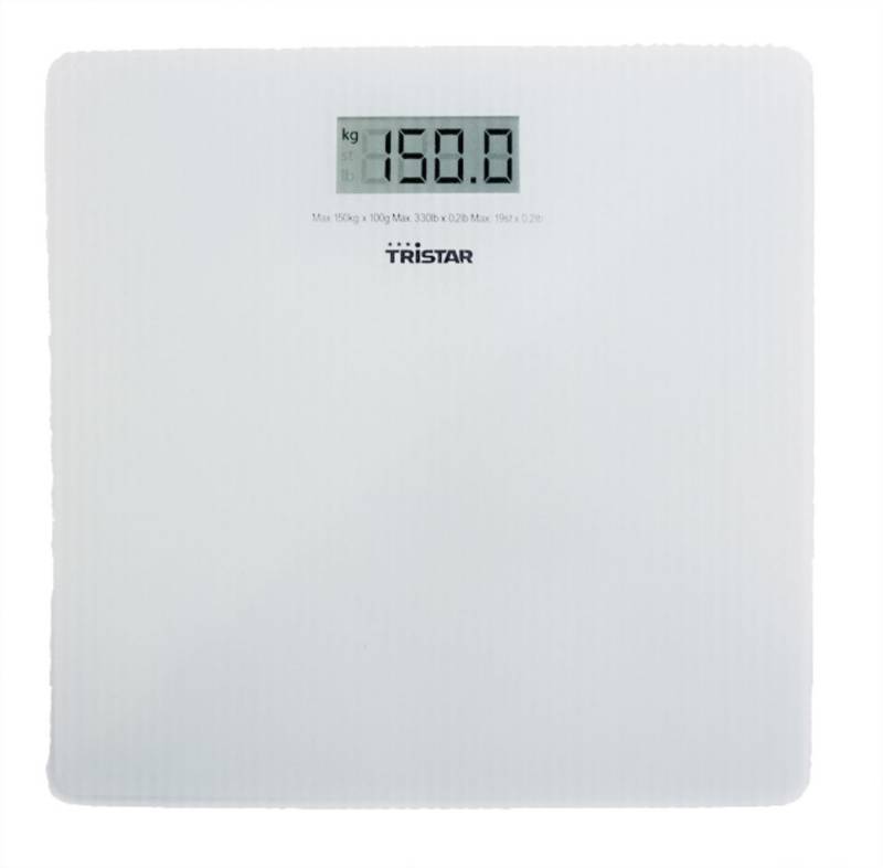 Tristar Personenwaage Tristar WG-2419 Personenwaage bis 150kg aus Glas weiß Tristar Personenwaage Tristar WG-2419 Personenwaage bis 150kg aus Glas weiß von Tristar