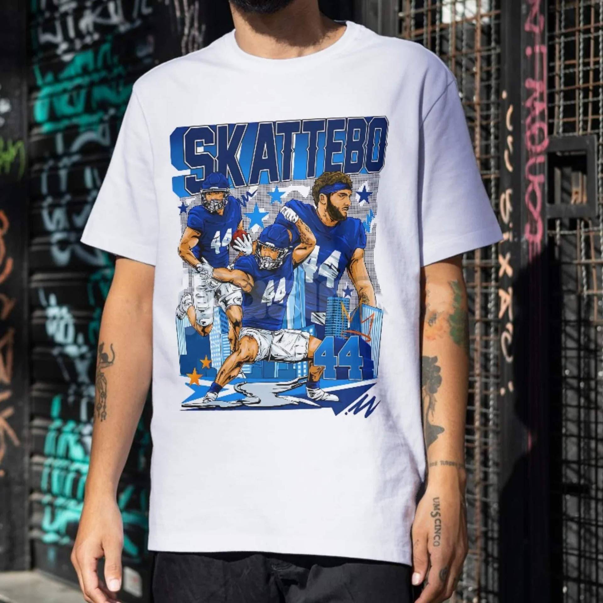 Unisex-Skattebo-T-Shirt, Gameday-Skattebo-44-Sweatshirt von Triulala