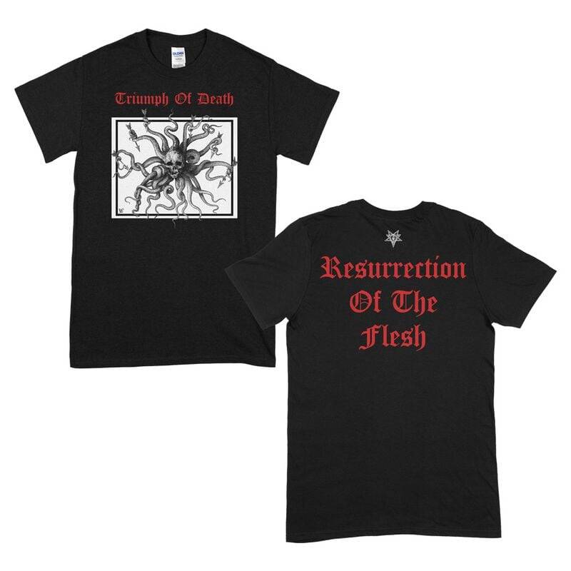 Triumph Of Death T-Shirt - Resurrection of the flesh - S bis XXL - für Männer - Größe M - schwarz  - Lizenziertes Merchandise! Triumph Of Death T-Shirt - Resurrection of the flesh - S bis XXL - für Männer - Größe M - schwarz  - Lizenziertes Merchandise! von Triumph Of Death