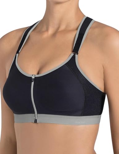 TriAction Damen Bügelloser Sport-BH Control Boost F, Gr. 70B, Schwarz (BLACK 04) von Triumph