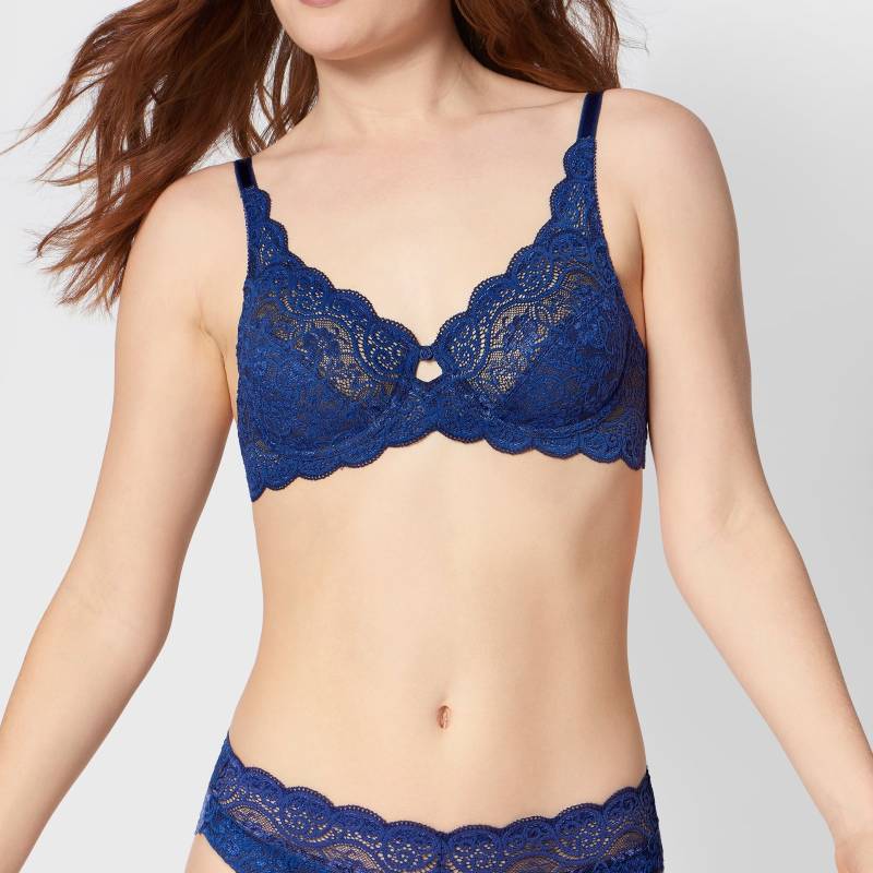 Triumph AMOURETTE 300 W BH mit Bügel, Blau, Größe: 105D, Damen von Triumph
