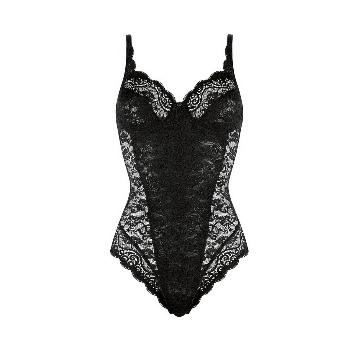 Triumph Amourette 300 BSW Bodystocking, Schwarz, Größe: 75E, Damen von Triumph