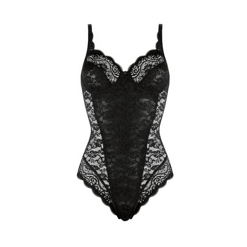 Triumph Amourette 300 BSW Bodystocking, Schwarz, Größe: 90B, Damen von Triumph