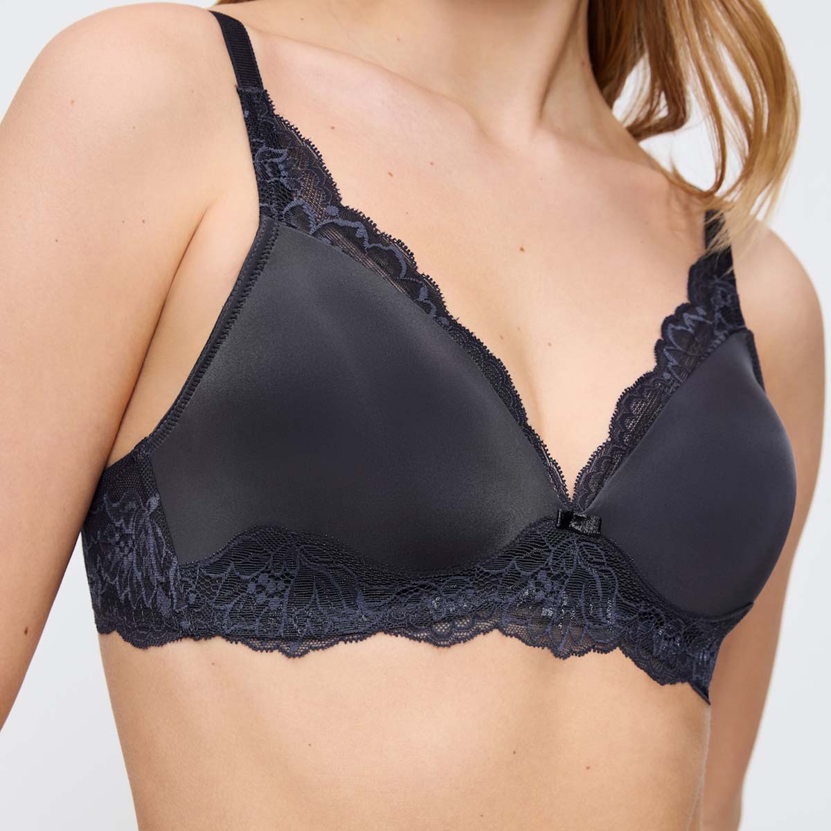 Triumph Amourette Charm P BH ohne Bügel, Blau, Größe: 85A, Damen von Triumph