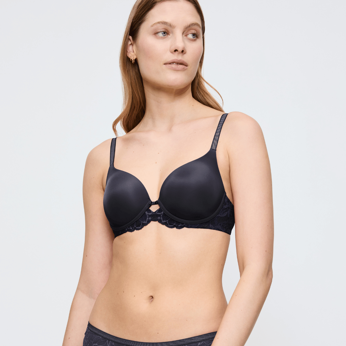 Triumph Amourette Charm T WHP01 BH mit Bügel, Blau, Größe: 85B, Damen von Triumph