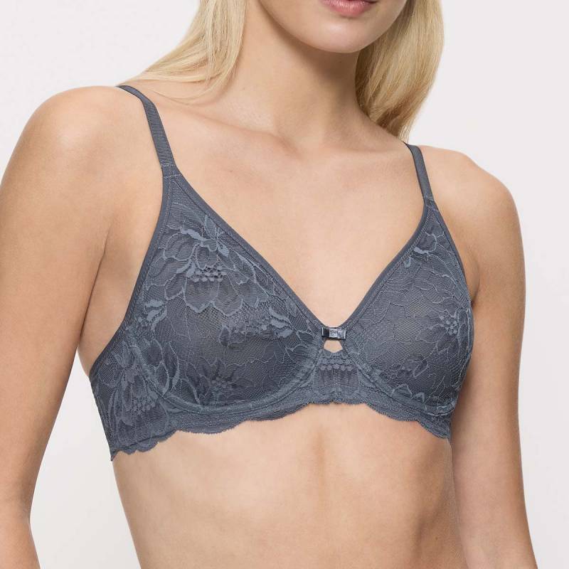 Triumph Amourette Charm T W02 BH mit Bügel, Blau, Größe: 95C, Damen von Triumph