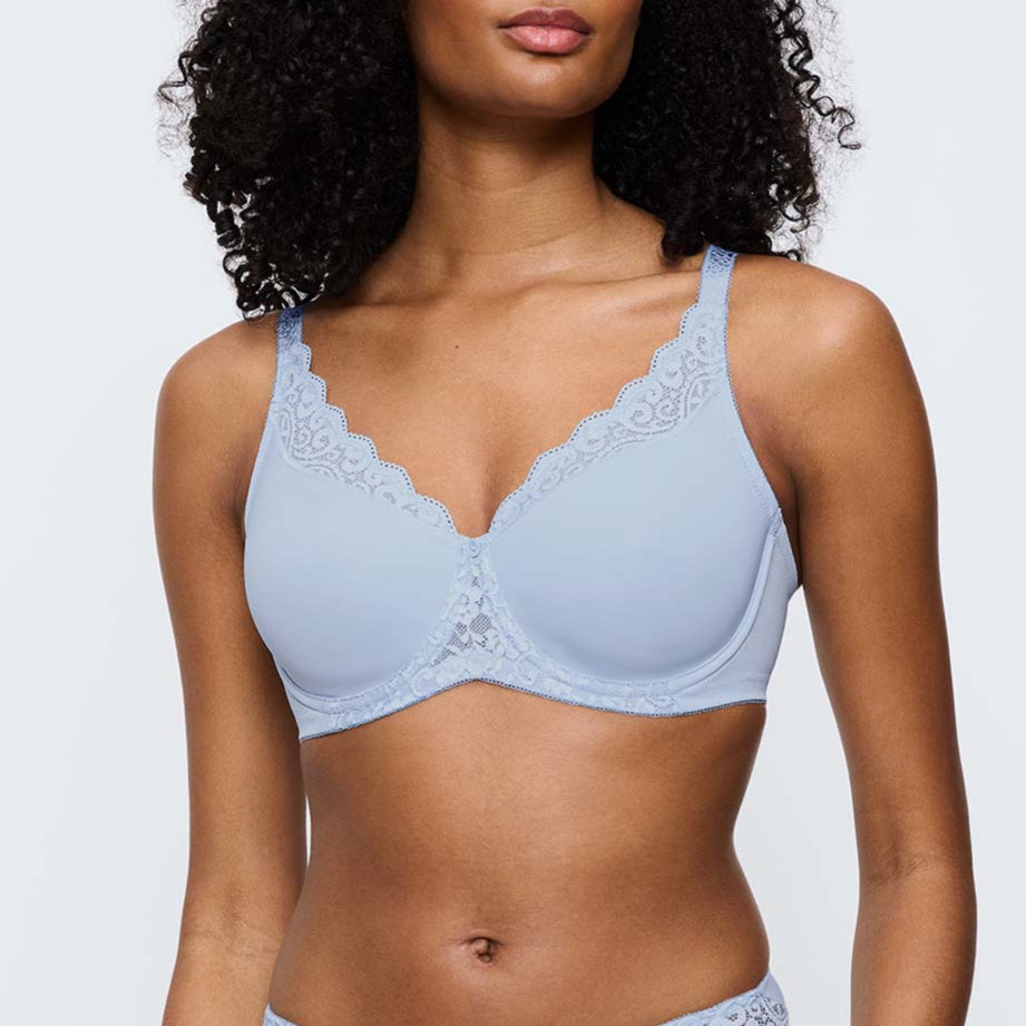 Triumph Amourette W01 BH mit Bügel, Blau, Größe: 75C, Damen von Triumph
