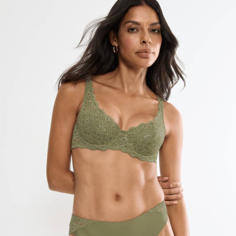 Triumph Amourette WHP BH mit Bügel, Grün, Größe: 90B, Damen von Triumph