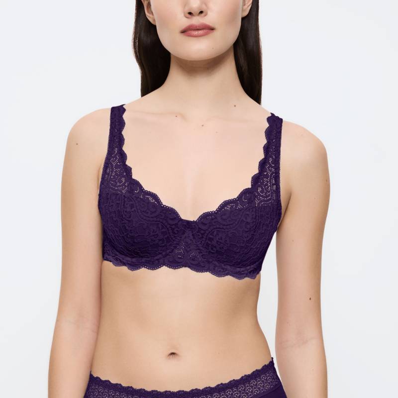 Triumph Amourette WHP BH mit Bügel, Violet, Größe: 75A, Damen von Triumph