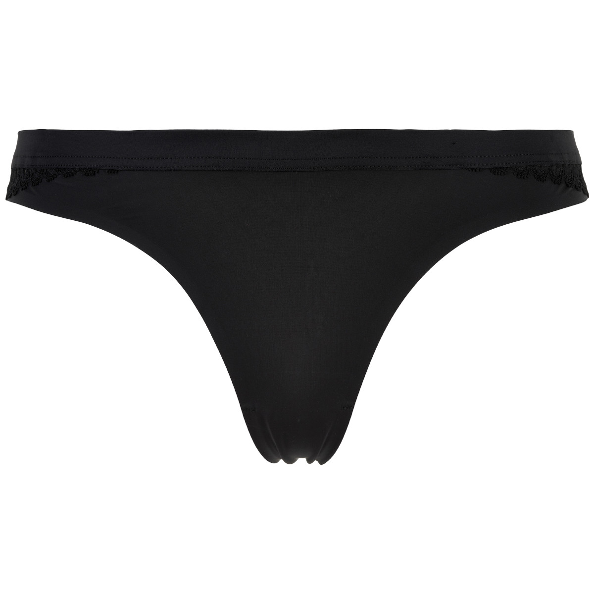 Triumph Aura Spotlight High Leg String Slip, Farbe: Schwarz, Größe: 38, Damen von Triumph