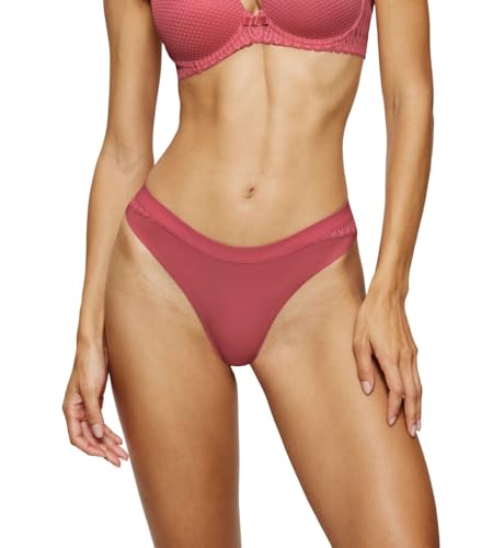 Triumph Aura Spotlight T High Leg String, Briefs Damen, Rot (Strawberry Allure), 42 von Triumph
