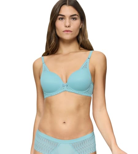 Triumph - Aura Spotlight T WHP - Schalen-BH (80D Silver Blue) von Triumph