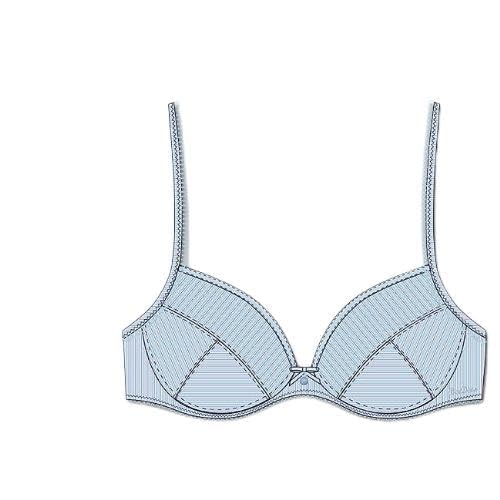 Triumph - Aura Spotlight T WHU - Push-Up BH (80A Silver Blue) von Triumph