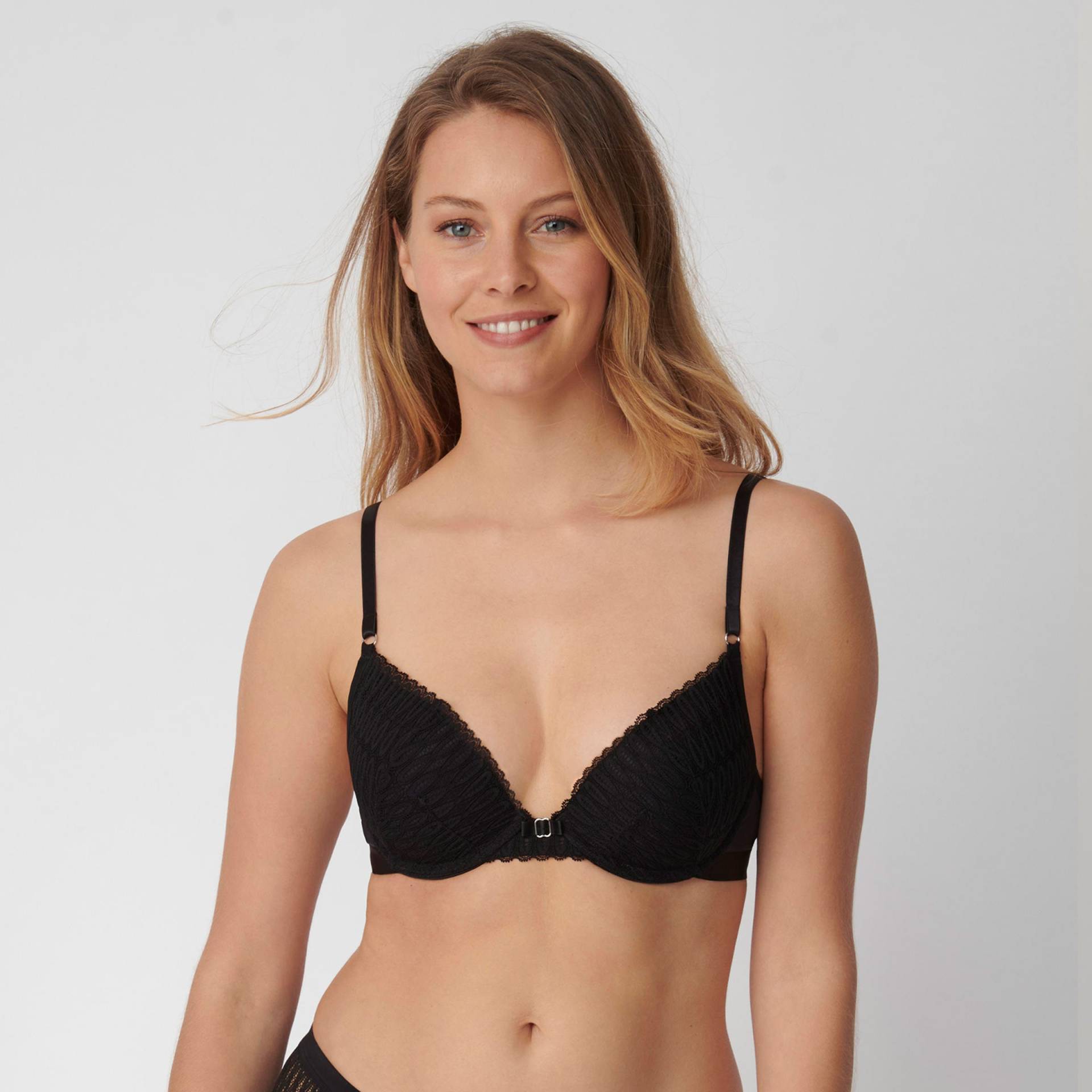 Triumph Aura Spotlight WHU Push-up BH, Schwarz, Größe: 85B, Damen von Triumph