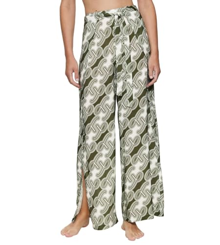 Triumph Beach MyWear Pareo Trousers 01, Pants Damen, Mehrfarbig (Green - Light Combination), 46 von Triumph