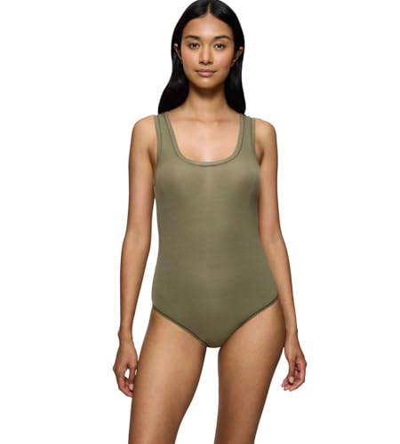 Triumph Beauty Layers Body, Hemd Damen, Grün (Sage Green), L von Triumph