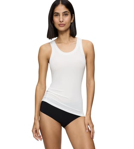 Triumph Beauty Layers Top NSL, Hemd Damen, Weiß (Silk White), S von Triumph